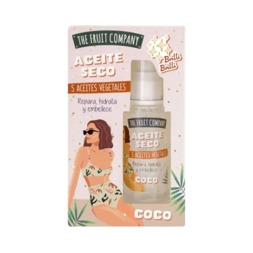 The Fruit Company Óleo Seco Glitter Coco 50 ml - Image 3