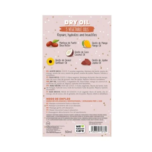 The Fruit Company Óleo Seco Glitter Coco 50 ml - Image 4