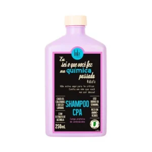 Lola Cosmetics Eu Sei O Que Você Fez Na Química Passada Shampoo CPA 250ml