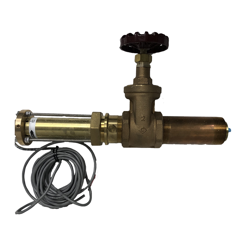 Sensor de vazão tipo roda d’ água para tubulação de 3 a 32″ com acessório HOT-TAP