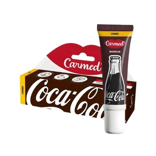 Carmed Coca-Cola Marrom Hidratante Labial 10G - Image 3