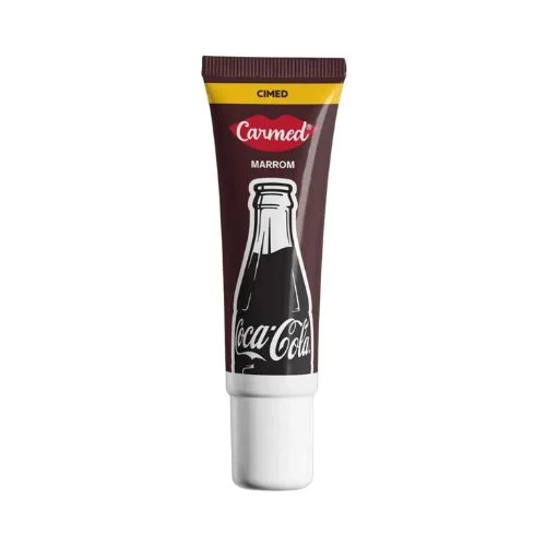 Carmed Coca-Cola Marrom Hidratante Labial 10G - Image 4