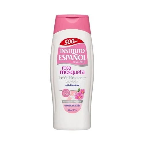 Instituto Espanhol Loção Corporal Hidratante Rosa Mosqueta 500 ml