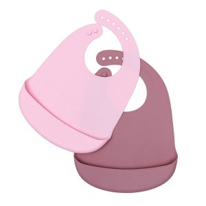 BABETE DE SILICONE | ROSA E ROSA VELHO