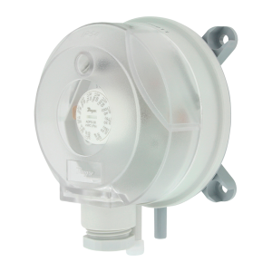 Pressostato diferencial de ar ON/OFF com range de 500 a 2500Pa