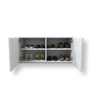 Banco Sapateira 2 Portas Branco