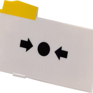 Plástico rearmável para acionador manual