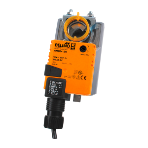 Atuadores de damper Proporcional (2-10Vdc) de 10Nm – 24Vac