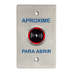 Botoeira tipo sensor infravermelho