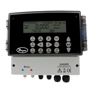 Sensor de vazão (4-20mA) do tipo ultrassom para tubulação de 2 a 79″