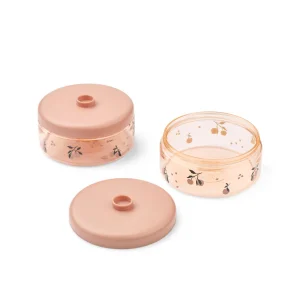CAIXAS EMPILHÁVEIS PARA COMIDA 500ML I PEACH SEA SHELL