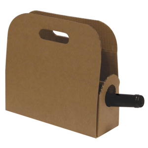 Caixa p/ 1 Garrafa de Vinho 27x9x25cm