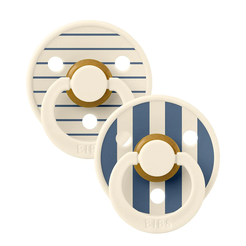 BIBS I STUDIO IVORY BLUE